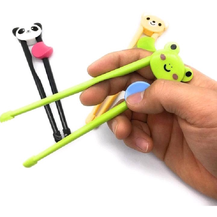 Sumpit Anak Belajar Makan Motif Kartun Lucu Sumpit Training Anak Sumpit Anak Lucu Sumpit Latihan Makan Chopstick Karakter