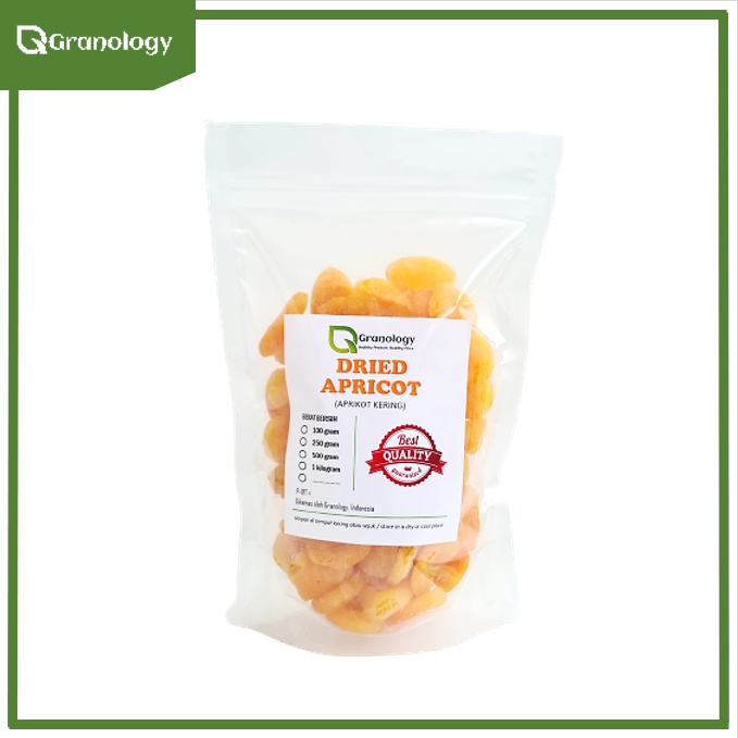 Dried Apricot / Aprikot Kering (500 gram) by Granology