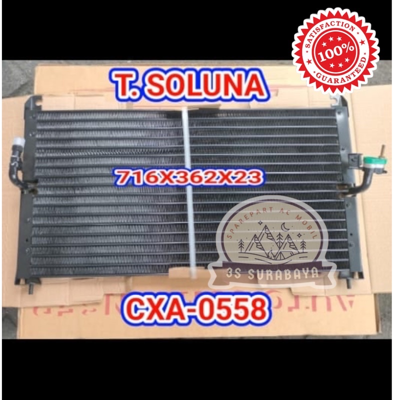 Kondensor Soluna Ac Mobil Toyota Soluna