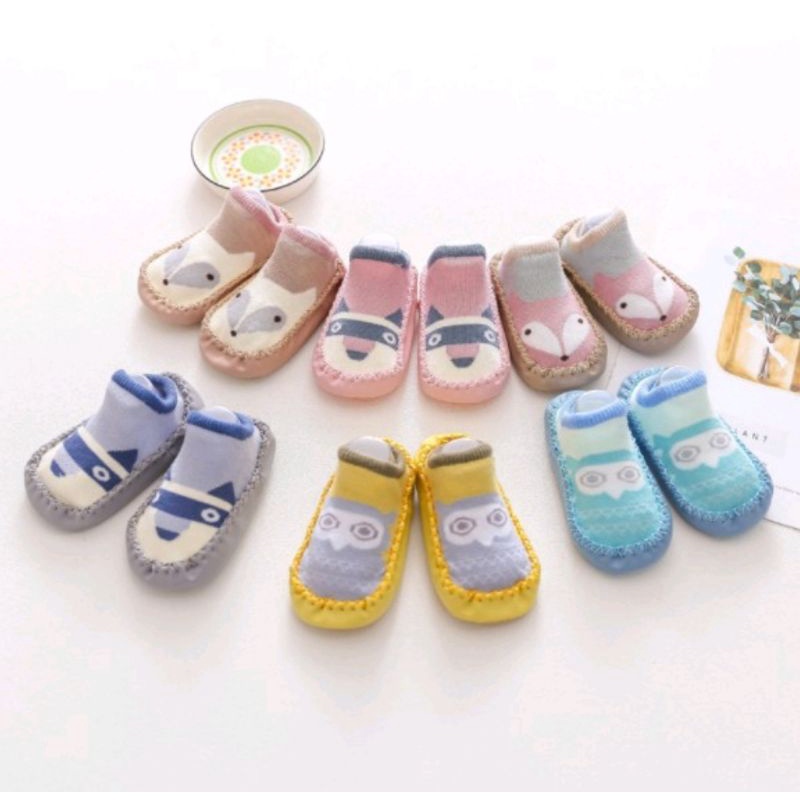 Sepatu Anak Bayi - Baby Prewalker Shoes Socks Kaos Kaki Anak Bayi Anti Slip