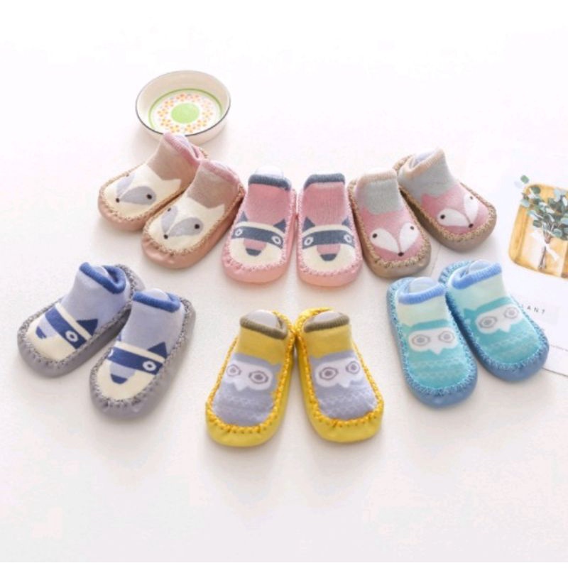 Sepatu Anak Bayi - Baby Prewalker Shoes Socks Kaos Kaki Anak Bayi Anti Slip