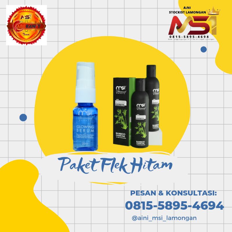 PAKET FLEK HITAM MSI
