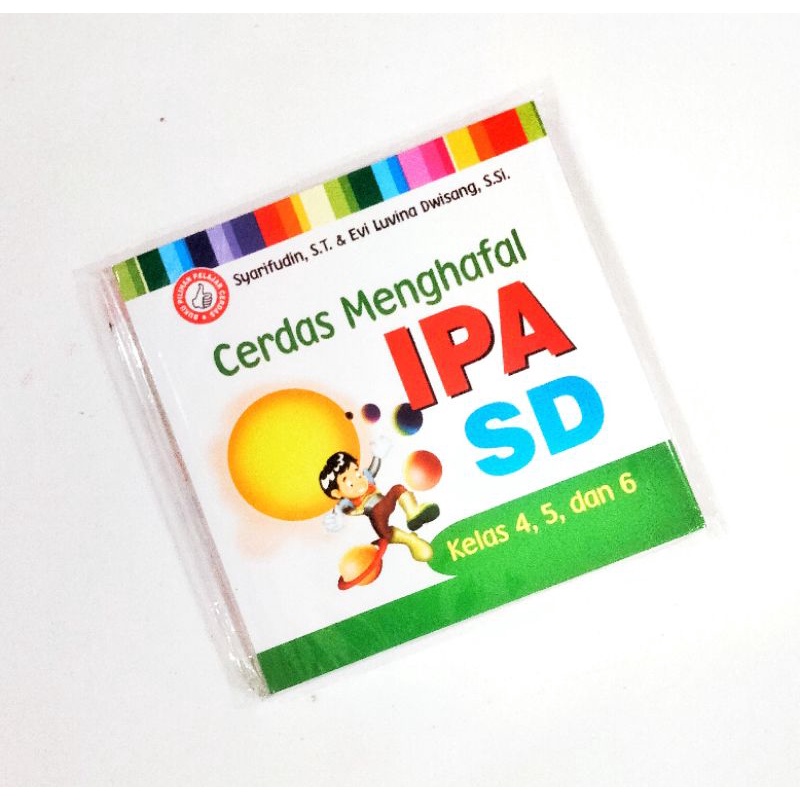 BUKU CERDAS MANGHAFAL IPA SD KELAS 4,5 DAN 6