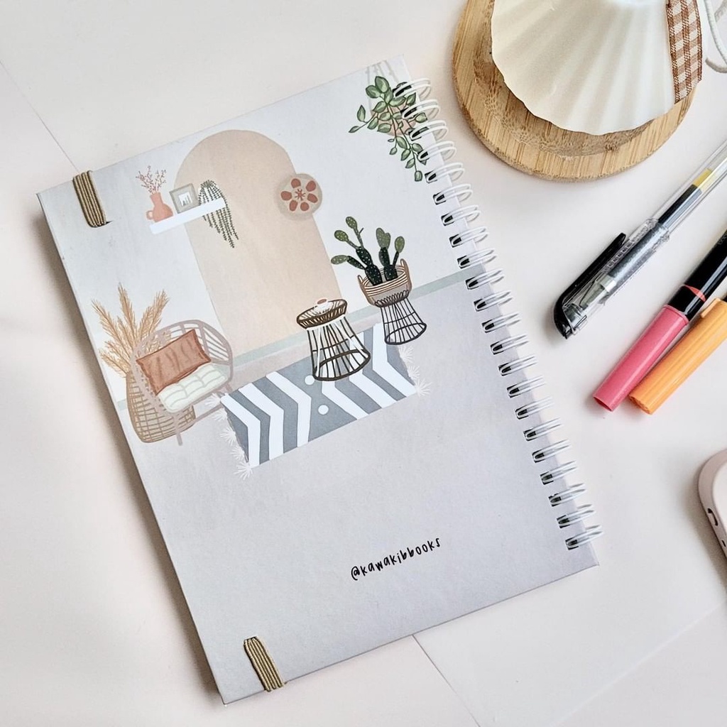 Jual Notebook A Hardcover Home Living Series Isi Lembar Notebook Custom Hardcover