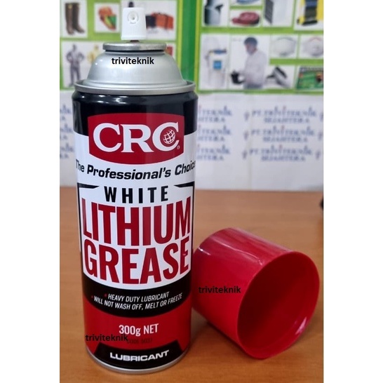 Crc white lithium grease 05037,pelumas gemuk stempet putih