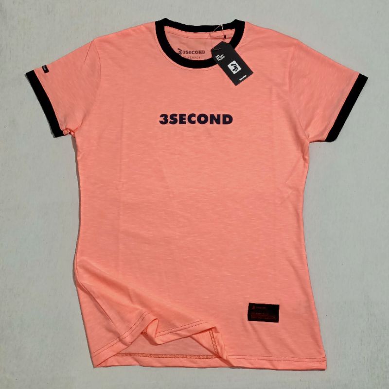 KAOS 3SECOND CEWEK BAJU WANITA MURAH T-SHIRT DISTRO THREESECOND