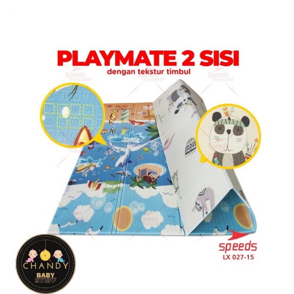 KARPET LIPAT MATRAS ANAK PLAYMAT BAYI SPEEDY