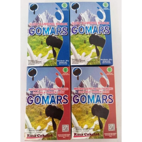 

SUSU KAMBING ETAWA GOMARS 200 GRAM