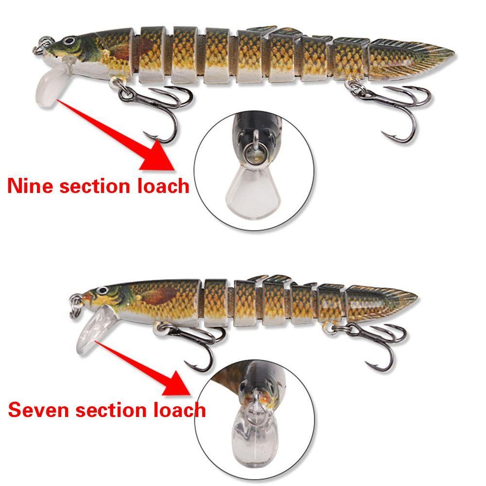 Preva Muli-Tergabung Pemikat Pancing Multicolor Crankbaits Bermanfaat Musim Dingin Memancing Fish Hooks