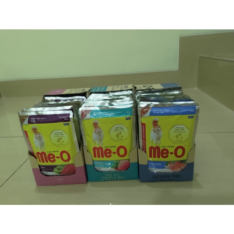 MeO Pouch Adult Cat Wet Food 80gr