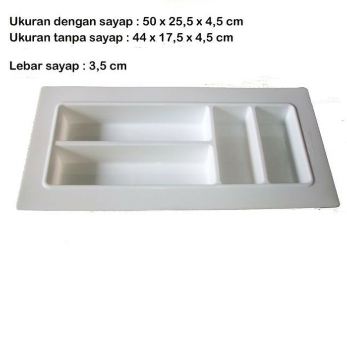 Tempat Sendok Sekat Laci Kecil Modelline Untuk Alat Kantor / Rak Tempat Sendok Garpu