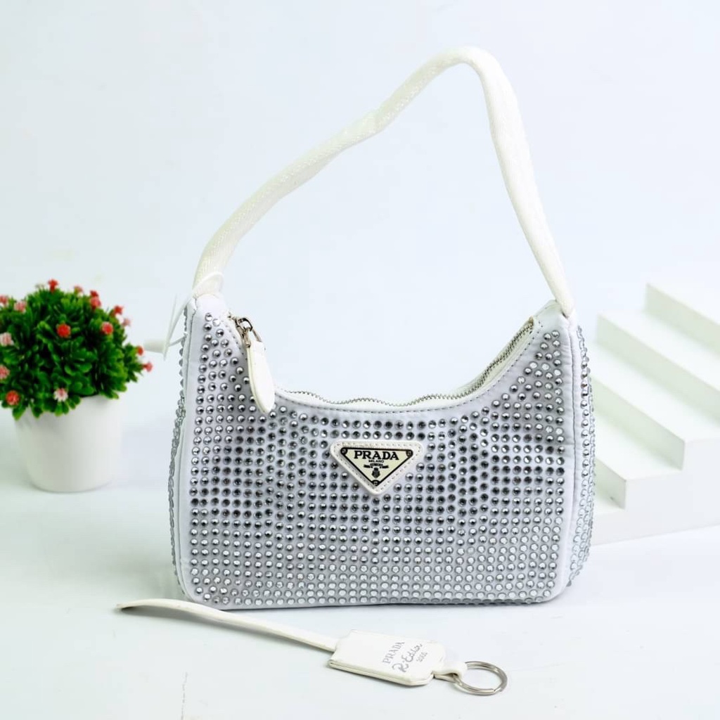 [7.7 Boombastis Sale⚡] - TAS WANITA IMPORT BRANDED PD SHOULDER BAG PD003 PREMIUM