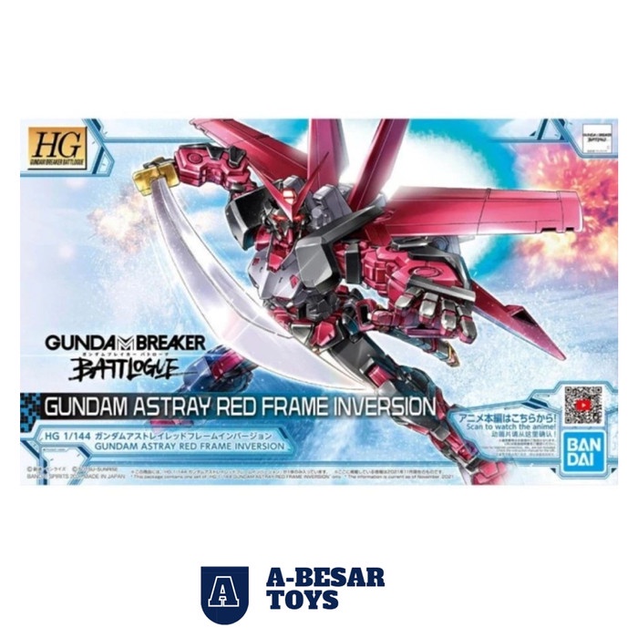 HG 1/144 HGBB Gundam Astray Red Frame Inversion Breaker Battlogue