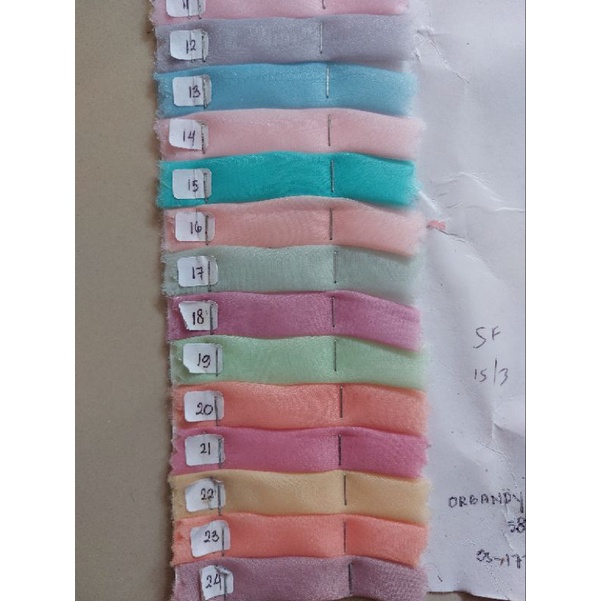Kain Organza / Organza Platinum / Organsa / Organsa Silk