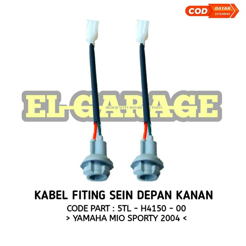 Kabel piting lampu sen sein kecil depan kanan yamaha mio lama sporty 5TL 2004