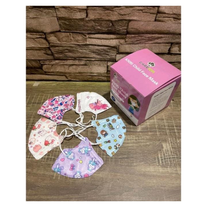 Masker Kn95 Anak Careion 1box isi 50 / masker kn95 anak