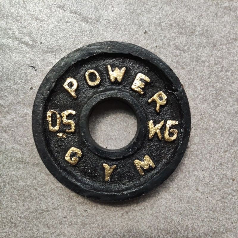 Plate Dumbell 0,5kg Beban Barbel