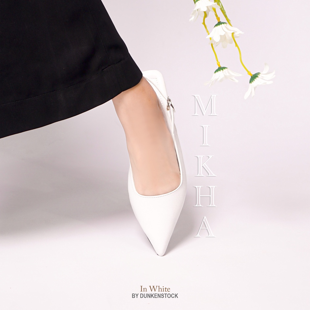 Dunkenstock MIKHA Sepatu Flat Wanita flatshoes sling back sepatu kerja wanita terbaru