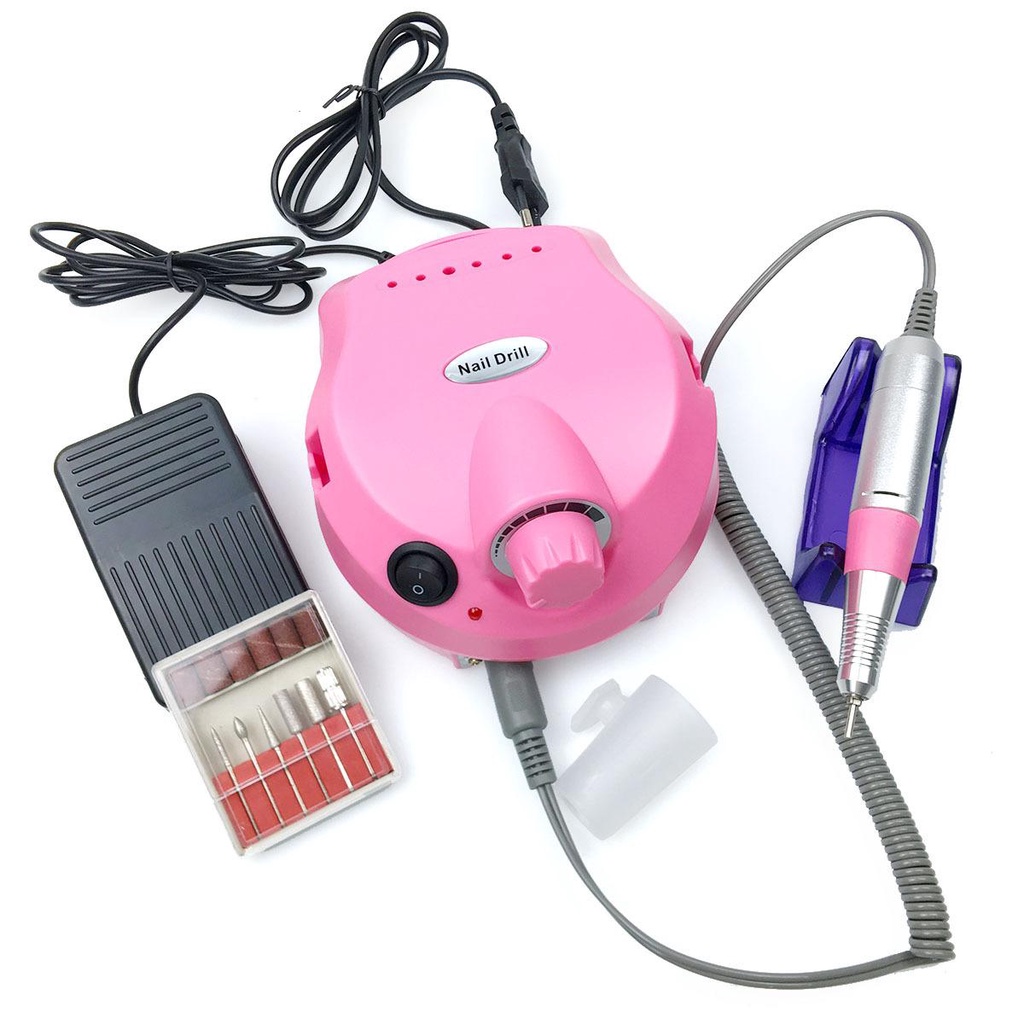 35000RPM Electric Nail Drill Machine Alat Kikir Kuku Elektrik Nail Drill Nail Gel Polisher For Manicure Nails Pedicure Manicure