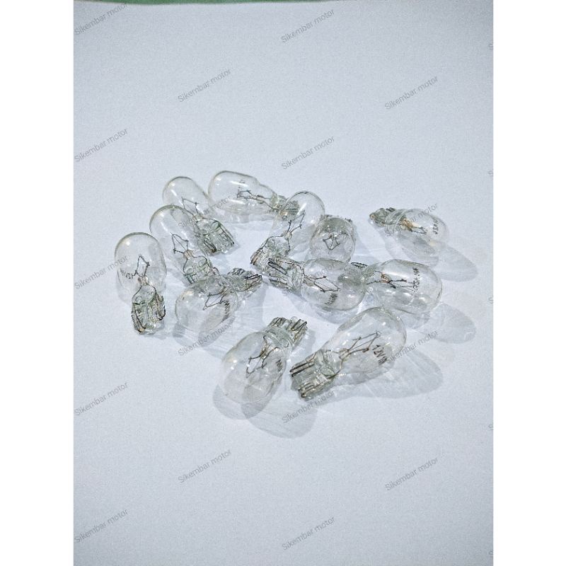 Dop bohlam lampu Sein T13 12V 10Wat