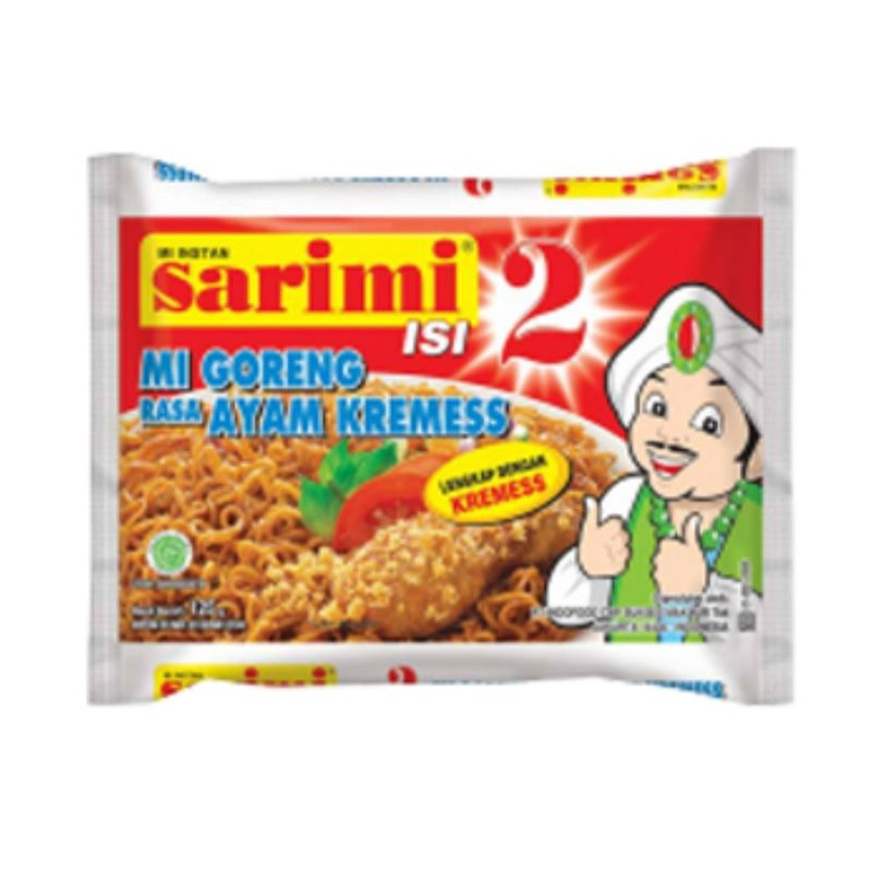 

( SATUAN ) SARIMI ISI 2 rasa ayam kremes 125gr isi 1 ( SATU ) PCS