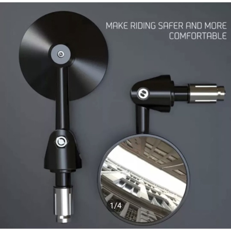KACA CEMBUNG - SPION JALU BULAT FULL CNC KACA PUTIH CEMBUNG SKY RACING/SPION JALU LIPAT NMAX AEROX LEXI PCX XMAX BEAT VARIO SCOOPY NINJA VIXION