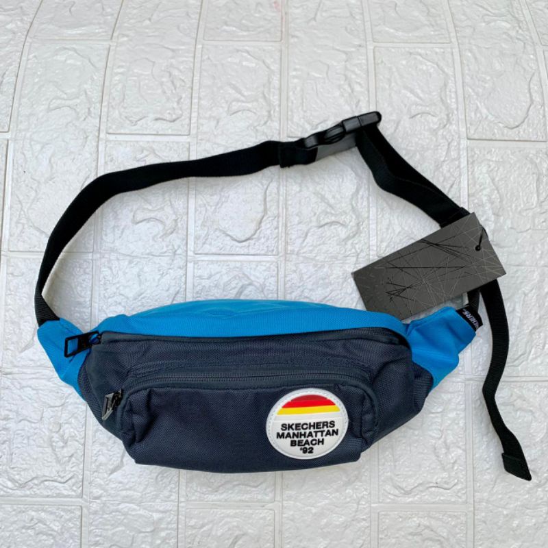 WAIST BAG & SLING BAG SKECHERS MANHATTAN TAS PRIA DAN WANITA UNISEX ORIGINAL COD