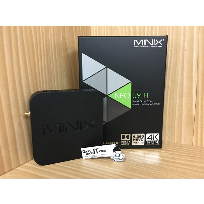 Produk Terbaru Smart Tv Box Android Minix Neo U9-H 4K Media Player Ram 2Gb/Emmc 16Gb