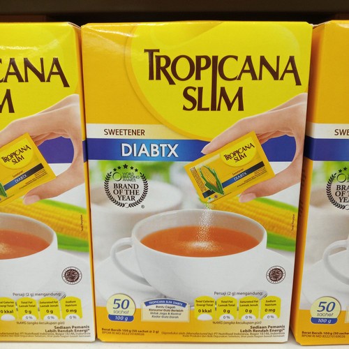 

LAKU Tropicana Slim 50 Sachet Diabtx Kontrol Gula Darah