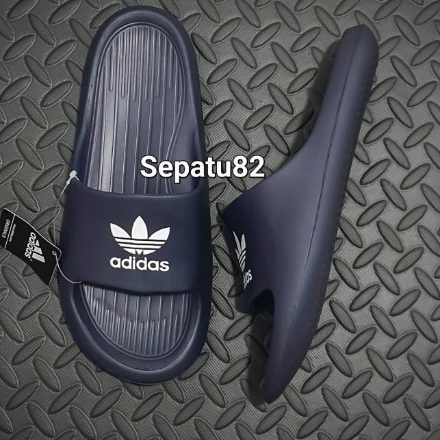 SANDAL KARET SANDAL PRIA SANDAL KAMAR MANDI SANDAL SELOP SANDAL COWOK - Putih, 41