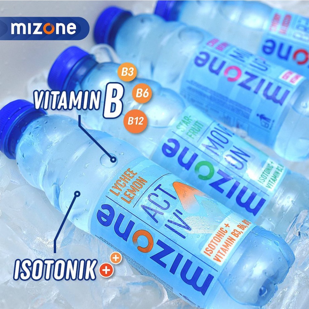 MIZONE MINUMAN ISOTONIK 1 DUS = 12 PCS [SWEETSPACE]