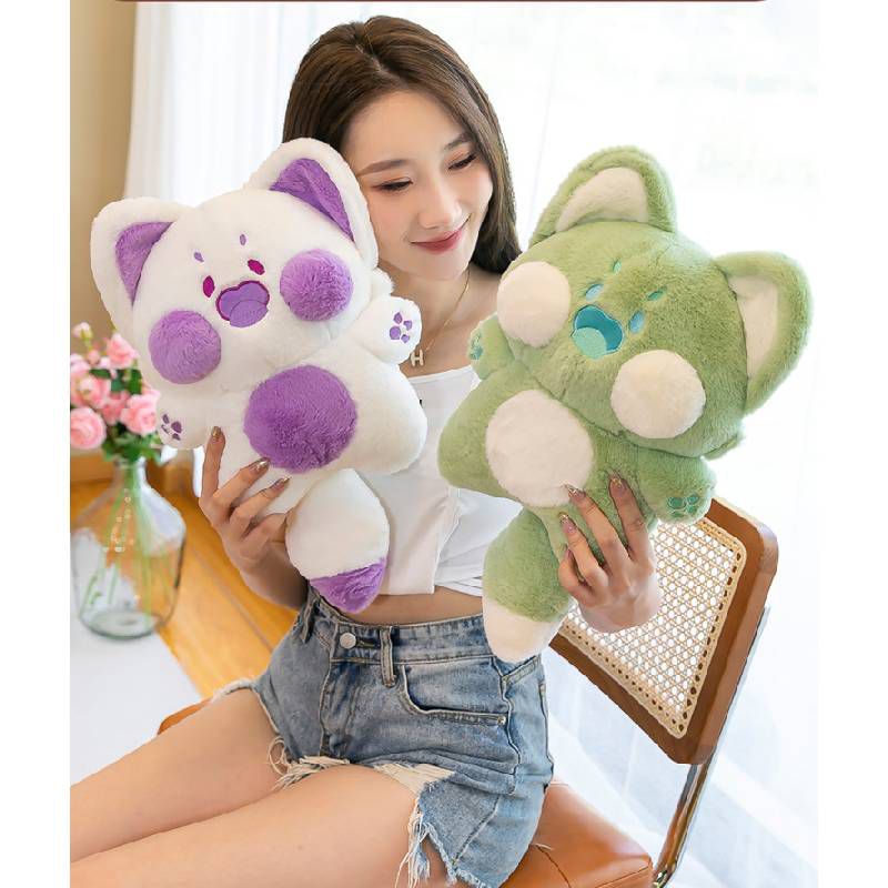 Plushy 9in Dudu Boneka Kucing Cuddly Bantal Dekorasi