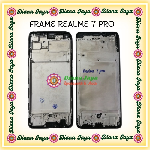 Frame Lcd / Tulang Tengah Realme 7 Pro RMX2170