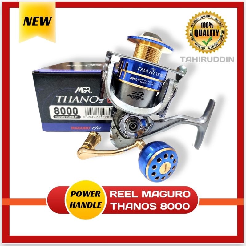 REEL MAGURO THANOS XT 8000 (POWER HANDLE) KHUSUS LAUT
