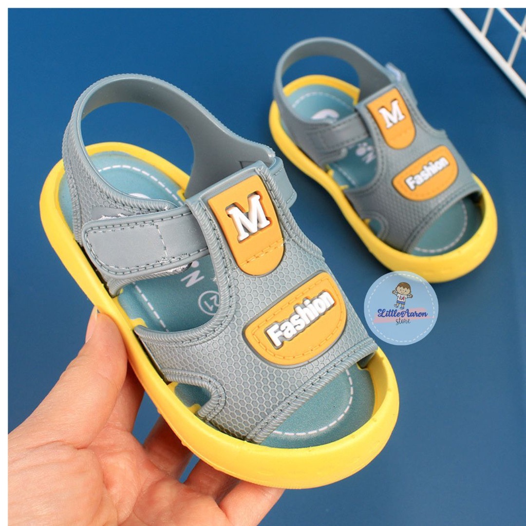 LittleAaron MIMOBABY Sandal Bahan Karet Model Lucu 1-4 Tahun Import