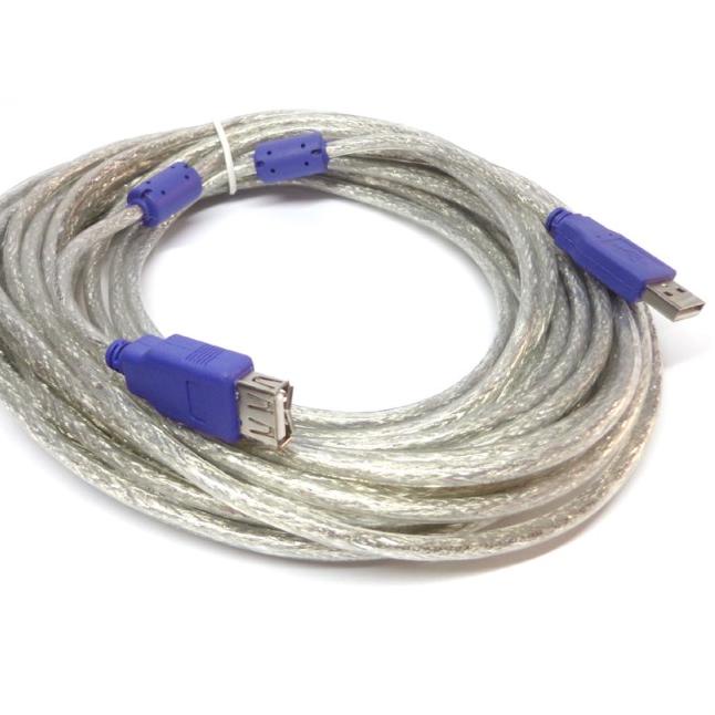 Kabel Perpanjangan USB Male To USB Female 10 Meter (High Quality)