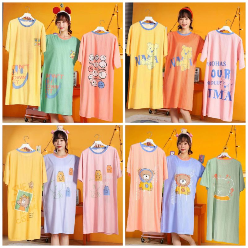 DASTER IMPORT JUMBO REALPICT/BAJU TIDUR IMPORT C02-A2