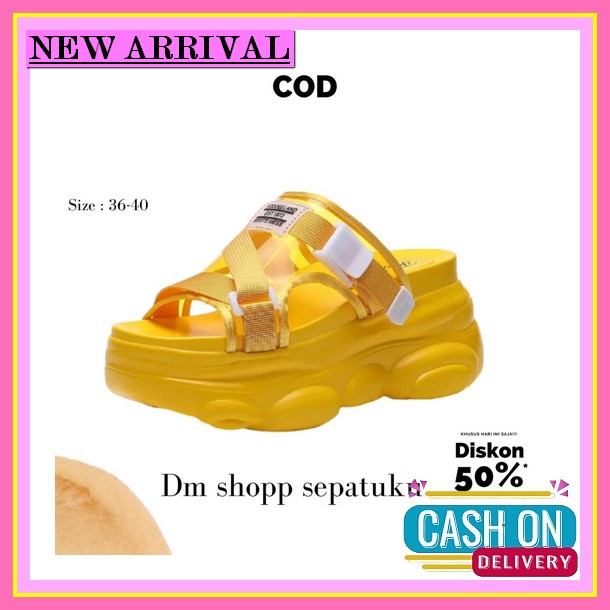 Sendal Sofia Terbaru Wedges Import Premium Nyaman Pesta Wedges Wanita Casual Sendal Tali Cewek Cod(B