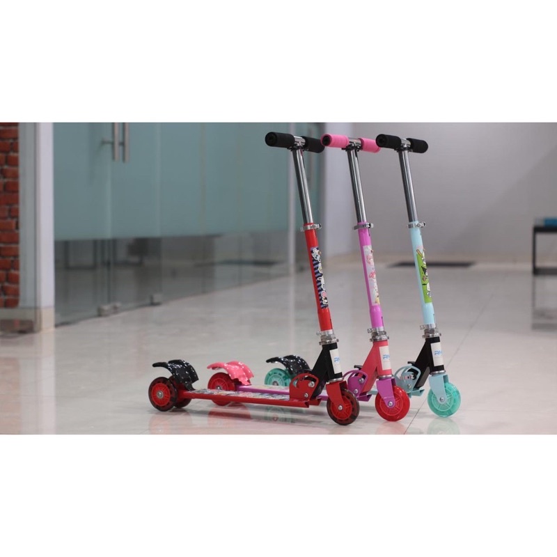 Skuter RMB Roda 3 Karakter Sanrio Hello kitty Scooter Tiga Roda