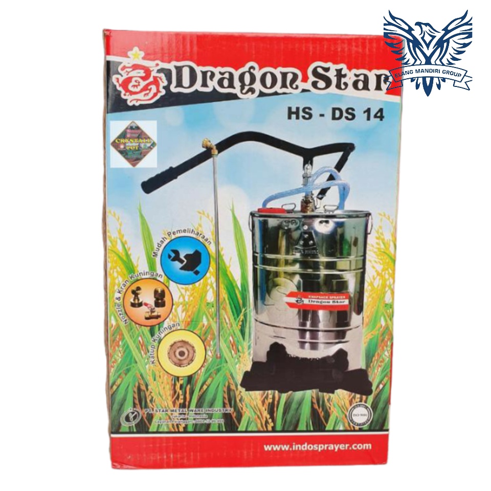 Sprayer Dragon Star 14 Liter Alat Semprot Sprayer Manual