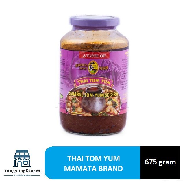 

BUMBU TOMYUM MAMATA BRAND THAI TOM YUM TOMYAM BOTOL 675 GR