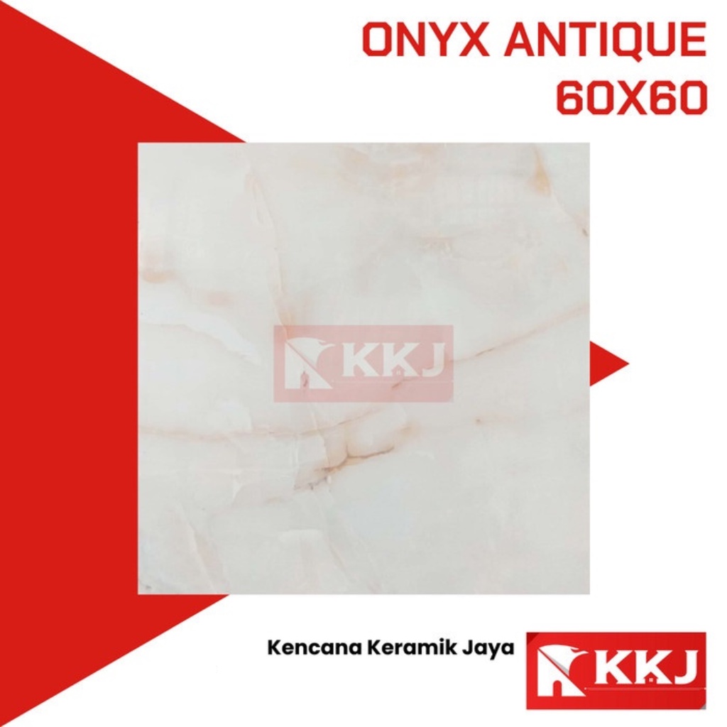 GRANIT LANTAI 60X60 CM CRYSTAL ONYX ANTIQUE GRADE A KUALITAS 1