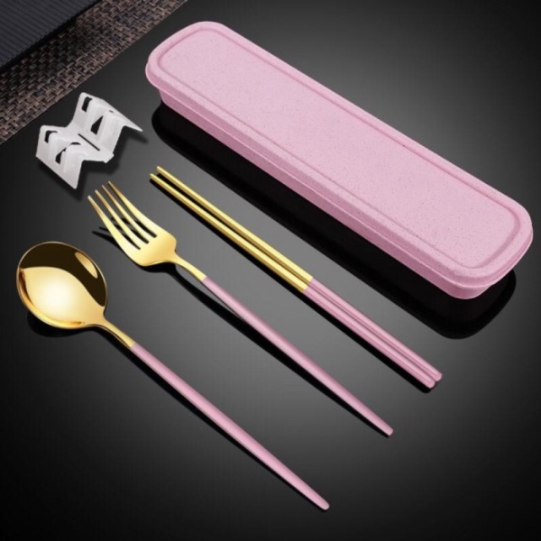 

Unik SENDOK GARPU SUMPIT KOREA STAINLESS ALAT MAKAN SUJEO SET PREMIUM - Pink Gold Diskon
