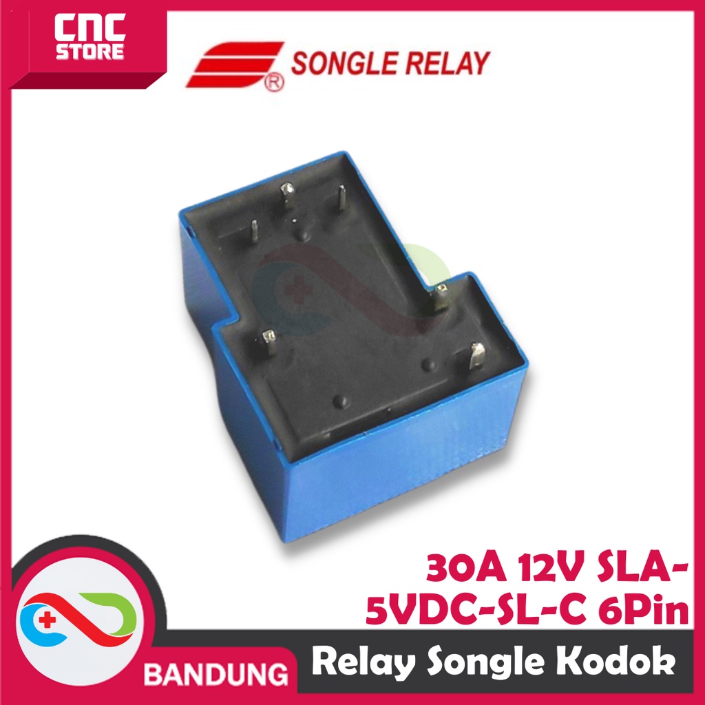 RELAY KODOK 30A 12V SLA-12VDC-SL-C 6PIN 6 PIN