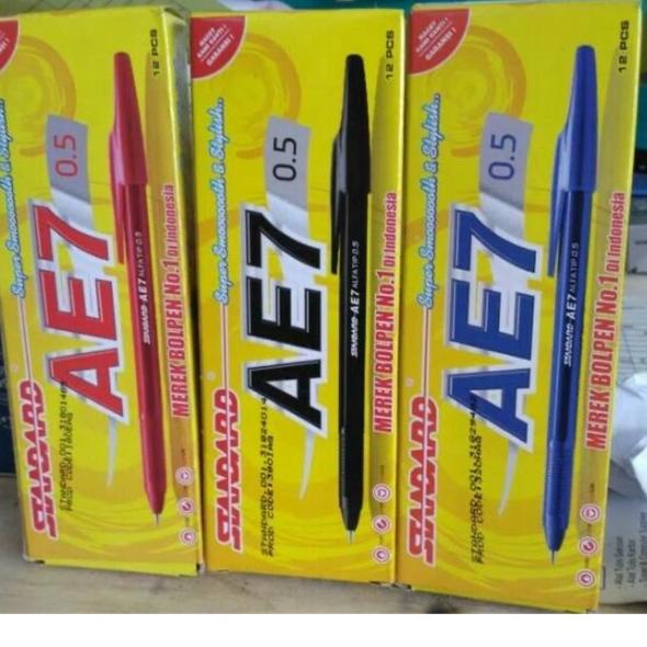 

HARGA MURAH Pulpen Standard Ae7 hitam / merah / biru ☄ 875