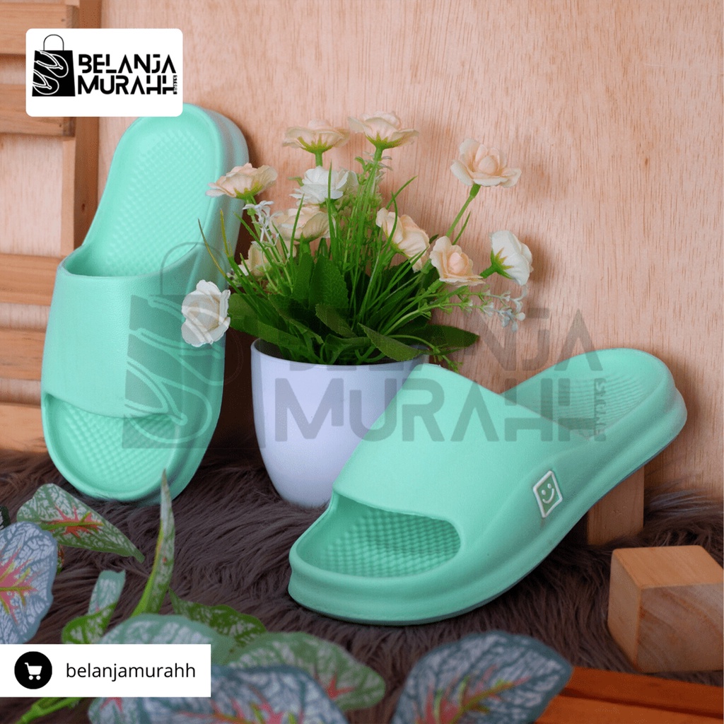 Sandal Slop Karet Wanita Sendal Selop Eva New Arrival