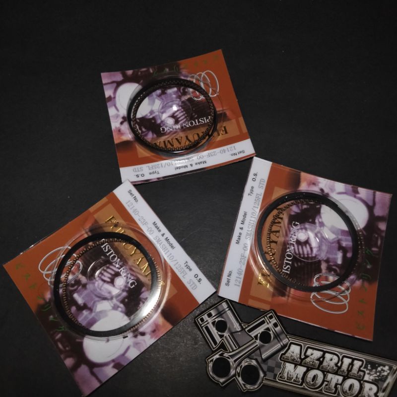 RING SEHER XB 53,5(SMASH STD) RING SEHER/RING PISTON MIO XB /BEAT VARIO XB/JUPITER XB DIAMETER 53,5 