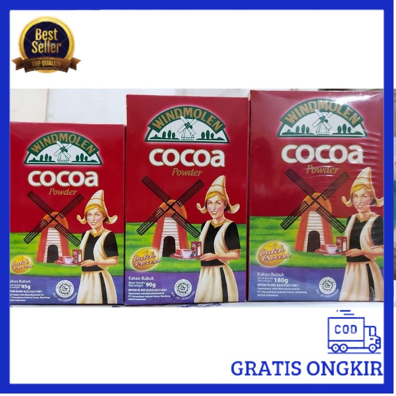 

WINDMOLEN COCOA POWDER 45GRAM