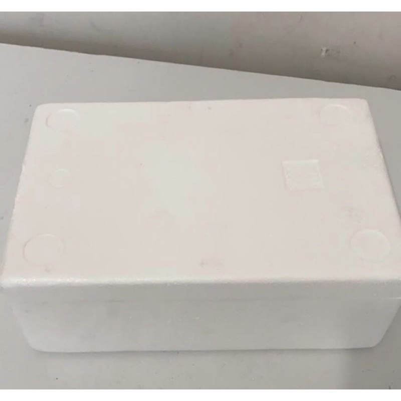 

styrofoam box