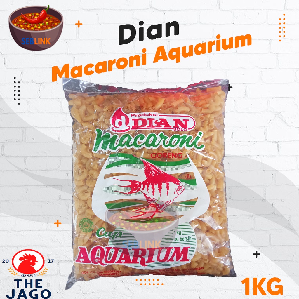 

Makaroni Kuning Dian Aquarium 1 Kg